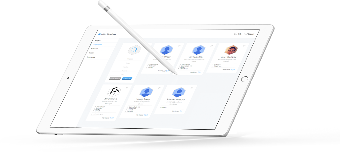 timesheet management app